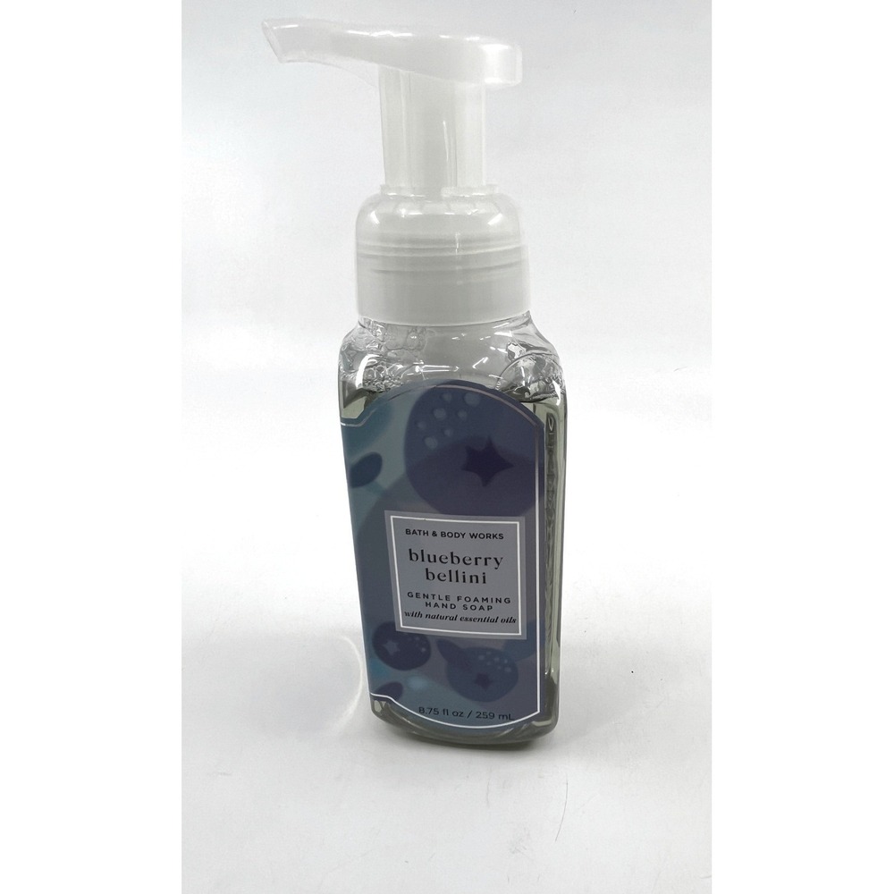 Bath & Body Works Blueberry Bellini Gentle Foaming Hand Soap 8.75 fl oz NEW